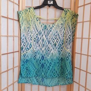 American Eagle Outfitter Geometric Print Blouse